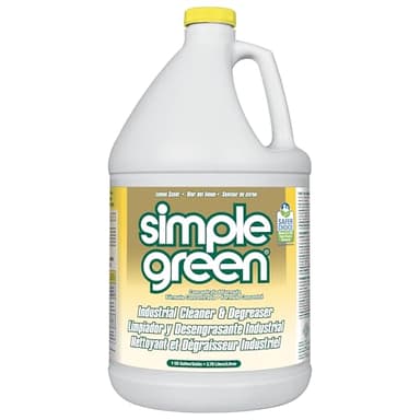 Simple Green 73434010 14010 Industrial Cleaner & Degreaser, Concentrated, Lemon, 1 gal Bottle