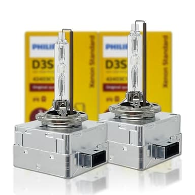 OEM D3S 4300K HID Xenon Auto Headlight bulbs lamps - Replacement for PHILIPS 42403 35W DOT Germany 2-Pack by ALI
