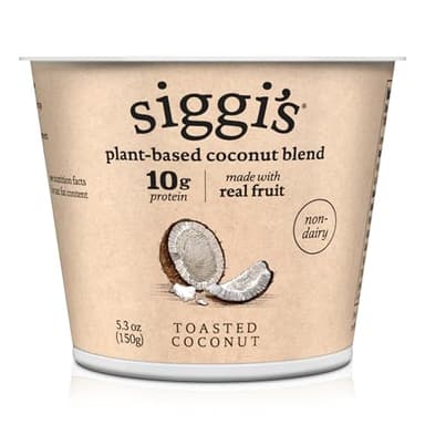 Siggi's, Toasted Coconut Plant-Based Yogurt, 5.3 Ounce