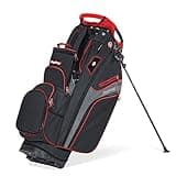 Bag Boy Chiller Hybrid Bag, Black/Charcoal/Red ZP