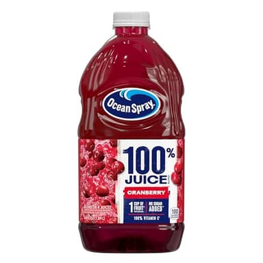 Ocean Spray® 100% Juice Cranberry Juice Blend, 64 Fl Oz Bottle