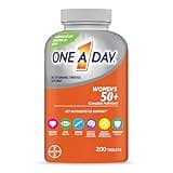 One A Day Women’s 50+ Multivitamins Tablet, Multivitamin for Women with Vitamin A, C, D, E and Zinc for Immune Health Support*, Calcium & more, 200 Count