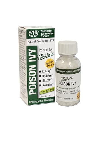 Washington Homeopathic Products WHP Poison Ivy. an Effective, All-Natural Solution for The Itching, Blistering Rash of Poison Ivy.