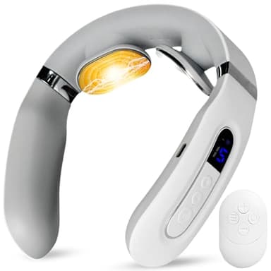 Richie House Neck Massager with Heat, Neck Massager for Pain Relief Deep Tissue,Electric Portable Neck Massager with Heat for Women Men