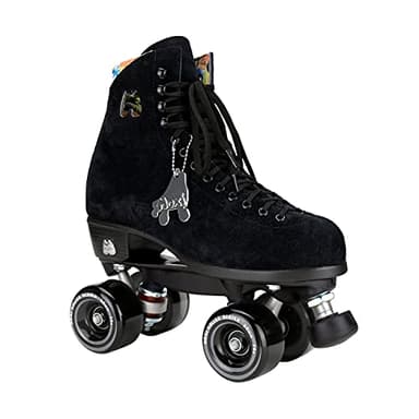 Moxi Lolly Roller Skate - Fashionable Womens Quad Roller Skate | Classic Black | Size 9