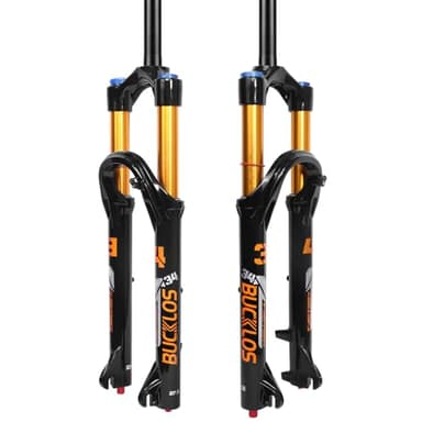 BUCKLOS 26/27.5/29 inch Travel 140mm MTB Air Suspension Fork 9 * 100mm QR