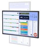 Cozyla 32 Inch Digital Calendar Wall Touch Screen Syncs All Calendar Apps To Do List Notepad Family Calendar Electronic Wall Calendar Chore Chart for Kids Adults Meal Planner Smart Calendar Black