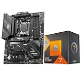 INLAND AMD Ryzen 7 7800X3D CPU Processor with MSI MAG X670E Tomahawk WiFi Gaming Motherboard (AM5, DDR5, PCIe 5.0, USB 3.2 Gen 2, Wi-Fi 6E, ATX), Soly by Micro Center