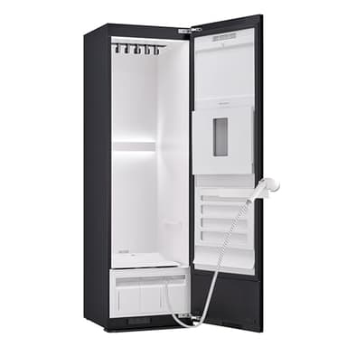LG Styler Smart Steam Closet with Dual TrueSteam Technology, Dynamic Moving Hanger, and Built-In Handy Steamer, SC5GMR80H