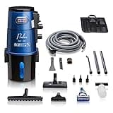 Prolux Professional Shop Blue Wall Mounted Garage Vac, Wet Dry Pick Up