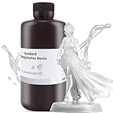 ELEGOO 3D Printer Resin, 405nm Fast UV Curing Standard Photopolymer Resin, High Precision, Non Toxic 3D Resin for Saturn 4/Saturn 3/Mars 5/Mars 4, LCD/MSLA/DLP 3D Printing, Translucent 1000G