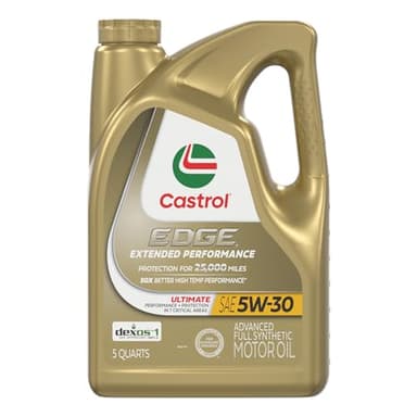 Castrol Edge Extended Performance 5W-30 Advanced Full Synthetic Motor Oil, 5 Quart