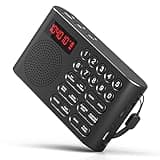 Healvaluefit KJV Audio Bible Player, King James Version Electronic Bible, Electronic Holy Bible Audio Player for Seniors Elderly, Visually Impaired, Dyslexics, Non-Readers - KJV (King James Version)