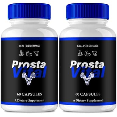 ProstaVital for Men, Prosta Vital Capsules, Prosta Vital for Men Supplement Pills - Maximum Strength for Daily Wellness & Comfort, All Natural ProstaVital Health & Wellness Reviews (2 Pack)