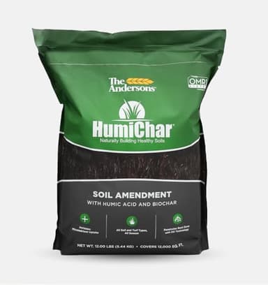 The Andersons HumiChar Organic Soil Amendment with Humic Acid and Biochar Covers 12,000 sq ft (12 lb)