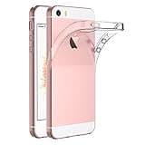 MaiJin Case for Apple iPhone 5 / iPhone 5S / iPhone SE (4 inch) Soft TPU Rubber Gel Bumper Transparent Back Cover