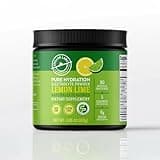 Stellar Labs Electrolyte Powder No Sugar | Low FODMAP Hydration Multiplier Powdered Drink Mix | Keto Friendly, Sugar Free, Non-GMO, Gluten Free Dehydration Relief | Lemon Lime, 30 Servings