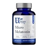 Micro Melatonin | Low Dose Melatonin 250mcg | with Natural Cherry | Safe for Kids | 120 Tablets | Made in The USA