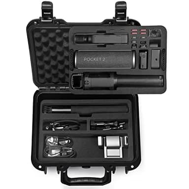 Lekufee Waterproof Hard Case Compatible with DJI Osmo Pocket 2/DJI Pocket 2 Camera and Accessories(Case Only)