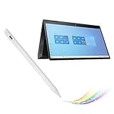 Stylus Pencil for HP Envy X360 Convertible 2-in-1 15.6" Pen, Active Digital Pencil Compatible with HP Envy X360 2-in-1 Stylus Pen,Good for Sketching and Note-Taking with Type-C Recharge, White