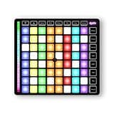 Synido MIDI Pad Beat Maker Machine with 64 Velocity Sensitive RGB Pads, Portable MIDI Controller 8 * 8 Backlit Beating Machine with Easy Mode for Music Production Beginners, TempoPAD Z-1