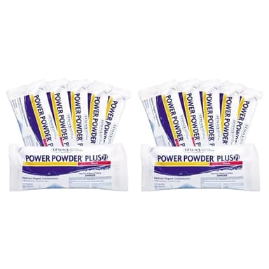 Leslie's Power Powder Plus 73-73% Calcium Hypochlorite Pool Shock, Fast-Dissolving Chlorine Granules, Eliminates Bacteria & Algae - Low Residue, Non-Stabilized, 70% Available Chlorine - 12 x 1 Pound