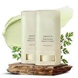 Original Matte Sun Stick Mugwort + Camelia for face Sunscreen moisturizing with SPF 50 PA++++ Korean sunscreen skincare No White Cast (2 Pack)