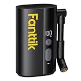 Fanttik X9 Ace Mini Bike Tire Pump, 32s Fast Inflate Bike Pump with Gauge, 150PSI Electric Air Pump with Presta and Schrader Valve, Suitable for Road Bike, Mountain Bike, E-Bike