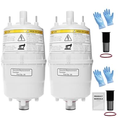 80 Replacement Canister for AprilAire 800 Steam Humidifier,80 Steam Canister Replacement for Aprilaire 865 Canister,80 Canister for Aprilaire 800 801 865 866 Whole House Steam Humidifier-2Pack