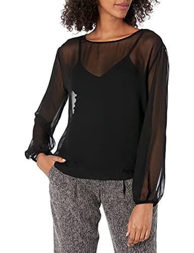 Bailey 44 Women's Luz Blouse, Black, Small