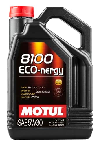 Motul MTL102898 007229 8100 Eco-nergy 5W-30 100 Percent Synthetic Fuel Economy Gasoline and Diesel Lubricant - 5 Liter
