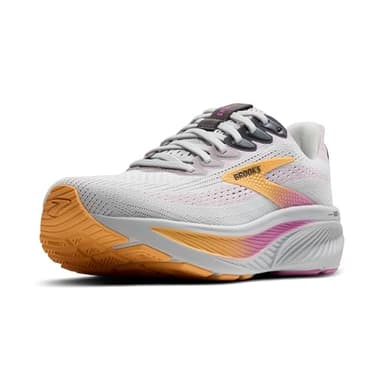 Brooks Women’s Ghost 17 Neutral Running Shoe - Oyster/Apricot/Pink - 9.5 Medium