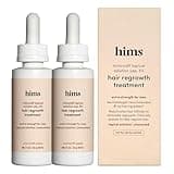 hims Topical Minoxidil Solution, 5% - Extra Strength Hair Growth Treatment for Men - Clinically Proven to Reduce Hair Loss in 3-6 Months - Unscented - 2 Pack, 2 Month Supply