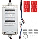 TURBRO RV AC Soft Start Kit for Smooth Startup Under Low-Power Condition, 6-Wire Installation, Protects Compressor and Other Appliances in Vehicles, 3 Indicator Lights, AC 100-240 V/60 Hz, S15 Plus