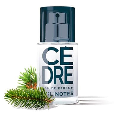 SOLINOTES Cedarwood Perfume for Men - Eau De Parfum | Refined Woody and Soothing Fragrance - Made in France - Vegan - 0.5 fl.oz