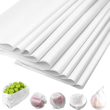 RYKOMO 200 Sheets 15 x 20 inch Acid Free Archival Tissue Paper, White No Lignin Free Packing Tissue Paper for Preserving Clothing Storage Festival Gift Wrap Mother's Day Party Décor