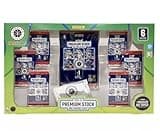 2023-2024 Panini NBA Premium Stock Collection Flagship Trading Card Box (1 Oversized Box Topper + 6 Packs + 1 Bonus Pack Featuring Exclusive Pulsar Prizms)