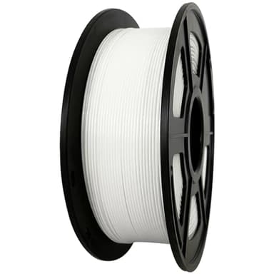 Food Safe PLA+PRO Filament 1.75mm, White 3D Printer Filament, Strong Layer Adhesion, Neat Winding for High Speed 60-500mm/s FDM 3D Printers, 2.2lbs/1kg