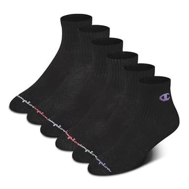 6PK WOMENS CUSHION HIGH QUARTER
