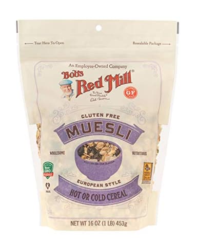 Bob's Red Mill Gluten Free Muesli, 16oz (Pack of 1) - Gluten Free, Non GMO, Kosher