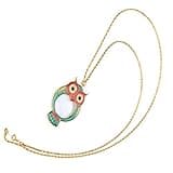 Loupe Necklace, 10x Cute owl Pattern Necklace Magnifying Glass, Hanging Magnifying Glass Reading magnifiers, Pendant Necklace Magnifying Glass, for Reading, Enhance Vision