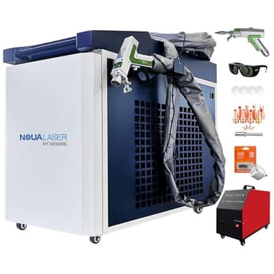 1500w Laser Welder 4in1 Laser Welding Machine 240V, Laser Welding,Cutting,Rust Removal,Weld Seam Cleaning Handheld Laser Welder With Auto Wire Feeder OD7+ Glasses Tax-inclusive (Double Wobble)