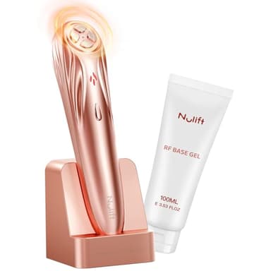 Radio Frequency Skin Tightening Device, RF Face Machine for Wrinkle Reduction & Jawline Lifting, Wireless RF Beauty Machine with 3 Levels for at-Home Anti-Aging Care