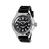 Vostok | Amphibia 120811 Automatic Self-Winding Diver Wrist Watch | Black Resin Band