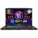 MSI Katana 17 Gaming Laptop: 13th Gen Intel Core i7, GeForce RTX 4060, 17.3" 144Hz FHD Display, 32GB DDR5, 1TB NVMe SSD, USB-Type C, Cooler Boost 5, Win11 Home: Black B13VFK-835US