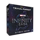 Trivial Pursuit: Marvel Cinematic Universe Ultimate Edition | Officially Licensed | Collectible Trivia Board Game Featuring 6 Infinity Stone Location Movers, 1800 Questions, MCU Phases 1-3
