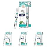 GuruNanda Teeth Whitening Pen,(0.06 fl oz)-20 Uses, Pro Formula - Hydrogen Peroxide Whitening Gel Pen, Enamel-Safe, Cruelty-Free, Vegan, Mint Flavor (Pack of 4)