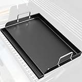 Arribueno Universal Griddle for Gas Grill - 23" x 16" Nonstick Ceramic Coating Griddle Top for Gas Stove, Flat Top Griddle for Outdoor Grill/Camping/Tailgating