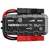 NOCO Boost X GBX75 2500A 12V UltraSafe Portable Lithium Jump Starter, Car Battery Booster Pack, USB-C Powerbank Charger, and Jumper Cables for up to 8.5-Liter Gas and 6.5-Liter Diesel Engines
