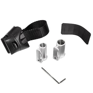 Kryptonite Transit FlexFrame-U Bracket Bike Lock Mount, Lightweight Mounting Bracket for Kryptonite U-Locks 13mm-16mm Shackles, Bicycle Attachment Accessory